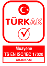 türkak akreditasyon sertifikamız